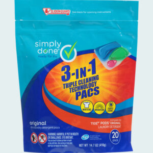 3-In-1 Triple Cleaning Technology Ultra Laundry Detergent Pacs  Original