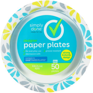 Designer Paper Plates