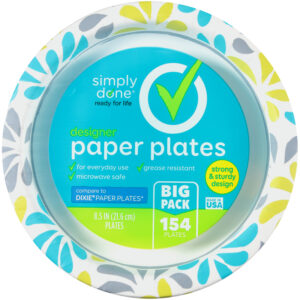 Designer Paper Plates