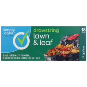 Drawstring Lawn & Leaf Bags