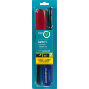 Simply Done 2 Pack Combo Pack Lighters 2 ea