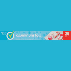 Simply Done Aluminum Foil, Non-Stick, 50 Sq Ft