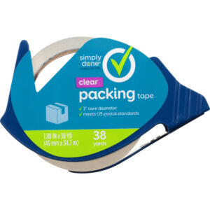 Simply Done 38 Yards Clear Packing Tape 1 ea