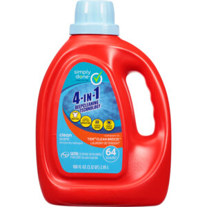 Simply Done 4-in-1 Clean Scent Ultra Laundry Detergent 100 fl oz