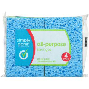 Simply Done All-Purpose Yellow Sponges 4 ea
