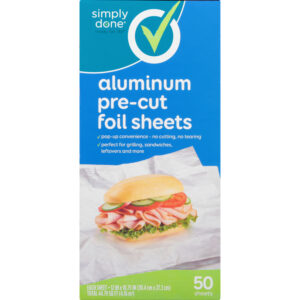 BYO Aluminum Foil Pre-Cut 50ct - Delivered In As Fast As 15 Minutes