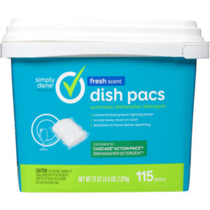 Simply Done Fresh Scent Dish Pacs 115 ea