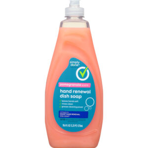 Simply Done Hand Renewal Pomegranate Scent Dish Soap 19.4 oz