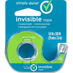 Simply Done Invisible Tape 1 ea