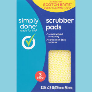 Simply Done Scrubber Pads 3 Pack