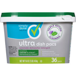 Simply Done Ultra Dish Pacs 36 ea