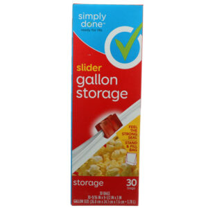 Slider Gallon Storage Bags