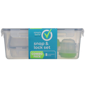 Snap & Lock Containers & Lids Set