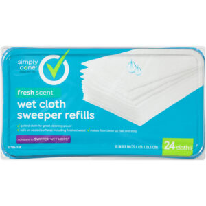 Wet Cloth Sweeper Refills  Fresh