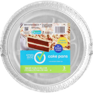 Simply Done Cake Pans 3 ea