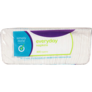 Simply Done 1-Ply Everyday Napkins 400 ea