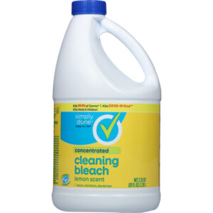 Simply Done Concentrated Lemon Scent Cleaning Bleach 2.53 qt