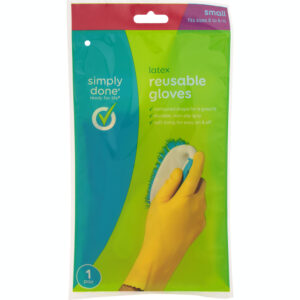 Simply Done Latex Reusable Gloves Small 1 pr