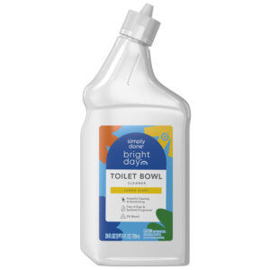 Simply Done Bright Day Lemon Scent Toilet Bowl Cleaner 24 fl oz