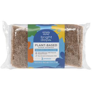 Simply Done Bright Day Plant-Based Scrub Sponges 3 ea