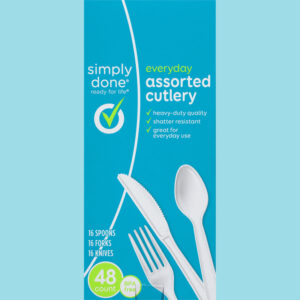 Simply Done Everyday Assorted Cutlery 48 ea