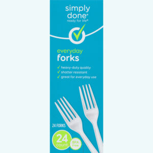 Simply Done Everyday Forks 24 ea