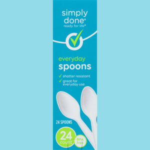 Simply Done Everyday Spoons 24 ea