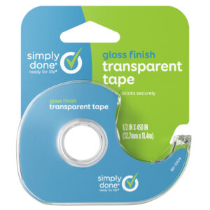 Simply Done Gloss Finish Transparent Tape 1 ea