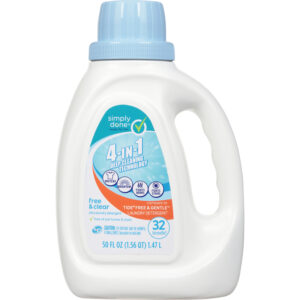 Simply Done 4-In-1 Ultra Free & Clear Laundry Detergent 50 fl oz