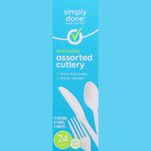 Simply Done Everyday Assorted Cutlery 24 ea