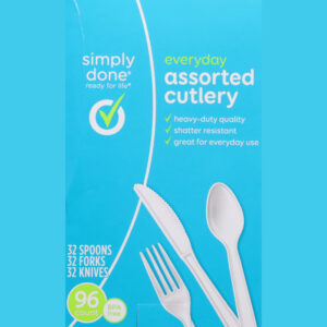 Simply Done Everyday Assorted Cutlery 96 ea