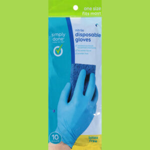 Simply Done Nitrile Disposable Gloves 10 ea