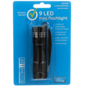 9 Led Mini Flashlight