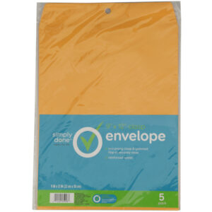 9" X 12" Clasp Envelope