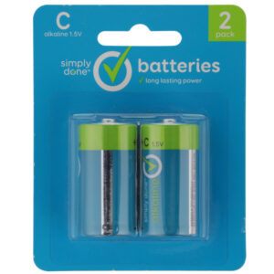 C Alkaline 1.5V Batteries