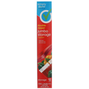 Double Zipper Jumbo Storage Bags