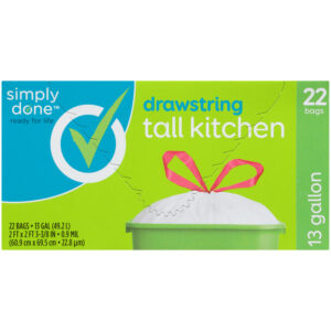 Drawstring Gallon Tall Kitchen Bags