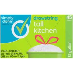 Drawstring Gallon Tall Kitchen Bags