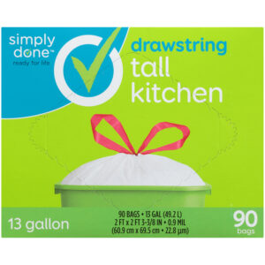 Drawstring Gallon Tall Kitchen Bags