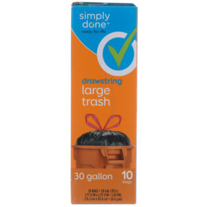Drawstring Large Trash Bags