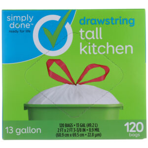 Drawstring Tall Kitchen Bags