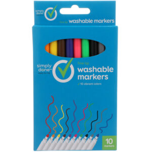 Fine Tip Washable Markers
