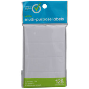 Multi-Purpose Labels  White