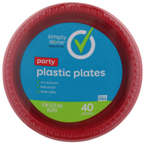 Party Plastic Plates