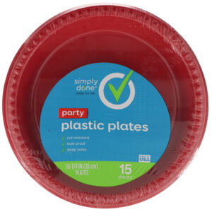 Party Plastic Plates