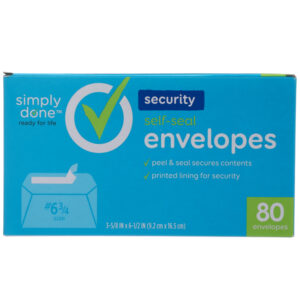 Self-Seal Security Envelopes