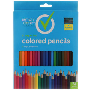 Sharpened Colored Pencils