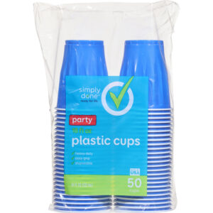 Simply Done 18 Fluid Ounce Party Plastic Cups 50 ea