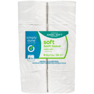 Simply Done 2-Ply Soft Mega Rolls Bath Tissue 8 ea