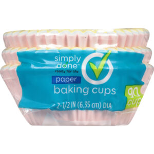 Simply Done 2.5 Inches Paper Baking Cups 90 ea